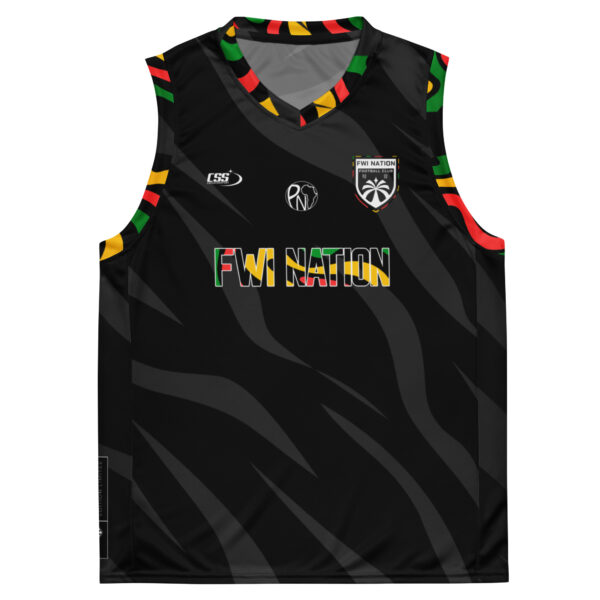 FWI NATION - Maillot de basketball mixte